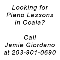 piano lessons in ocala by Jamie Giordano